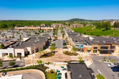 Drone photo of Crossings 